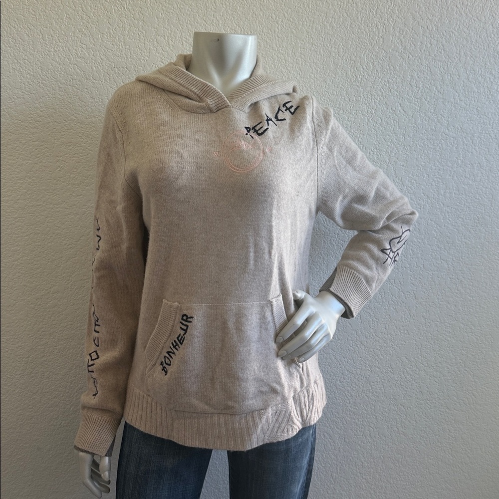 Zadig & Voltaire Mina Hooded Cashmere Sweater - Picture 4 of 17